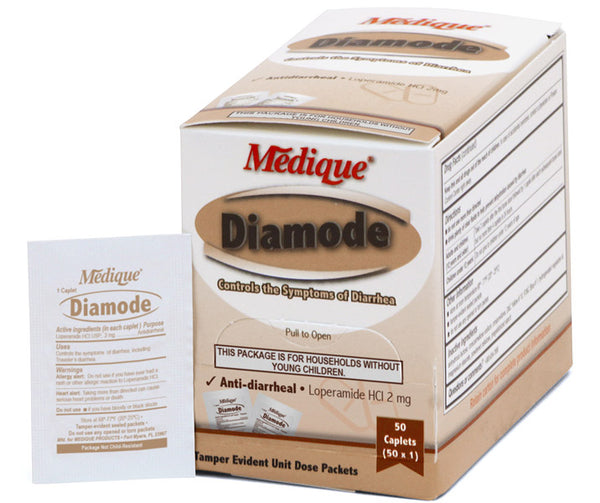 Diamode Diarrhea Relief Tablets Medique