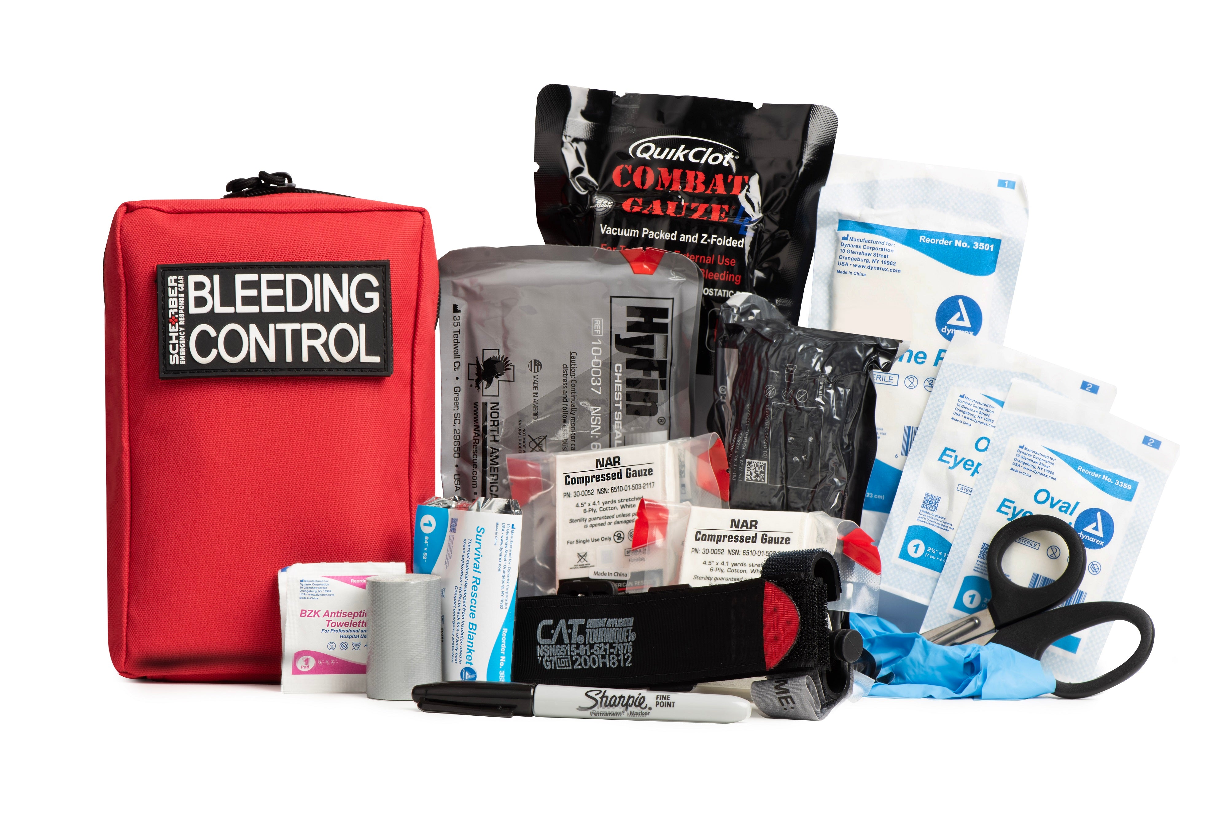 Scherber Public Access Bleeding Control Kit | Trauma Equipment, First Aid Supplies | Advanced+