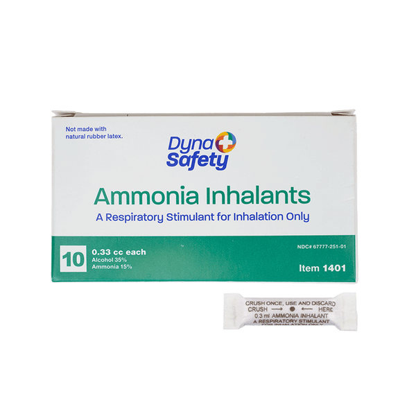 Ammonia Inhalants (Ampule), 0.33 cc Dynarex