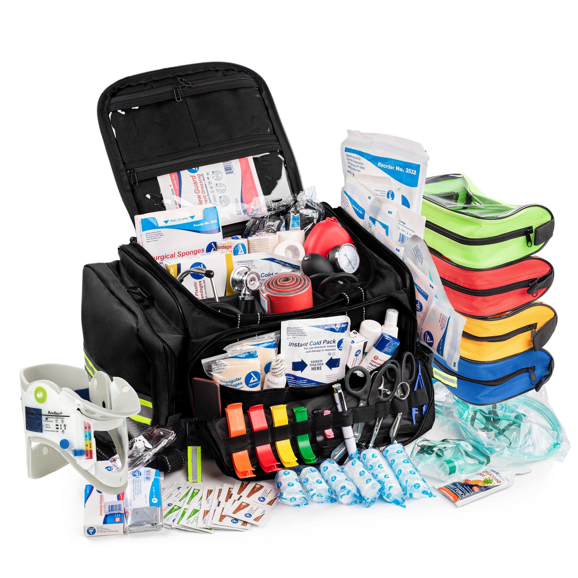 Scherber Premium First Responder Trauma Kit - Fully Stocked