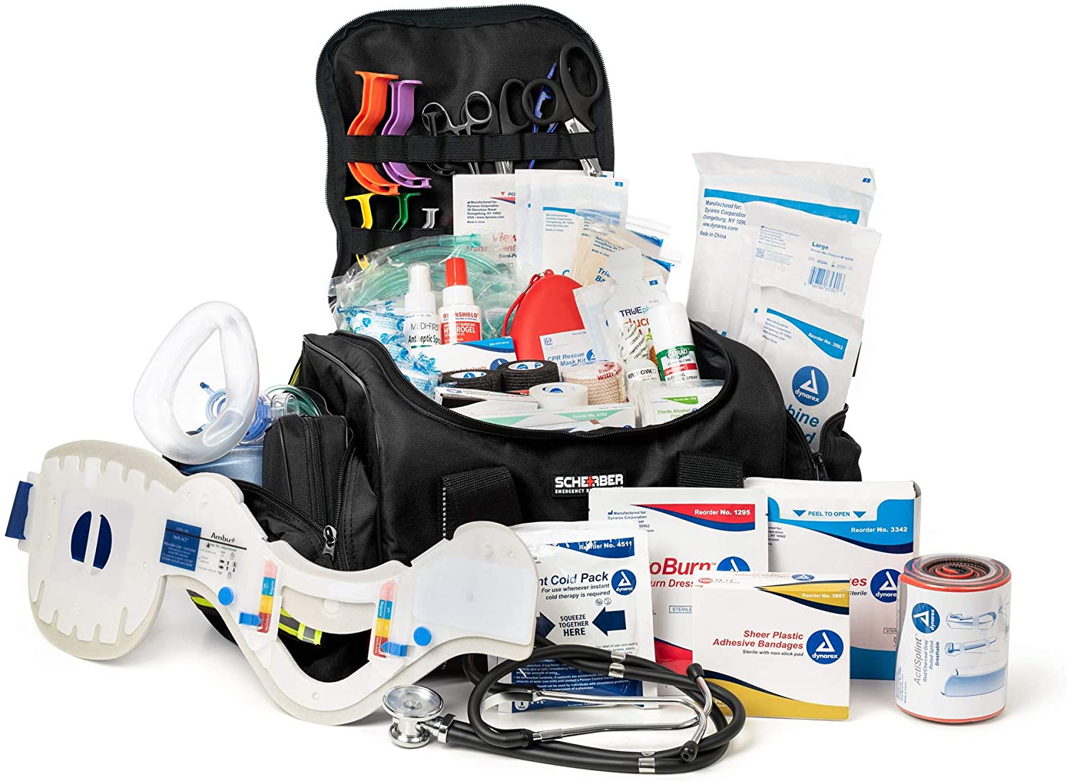 Scherber Intermediate First Responder Trauma Kit - Fully Stocked