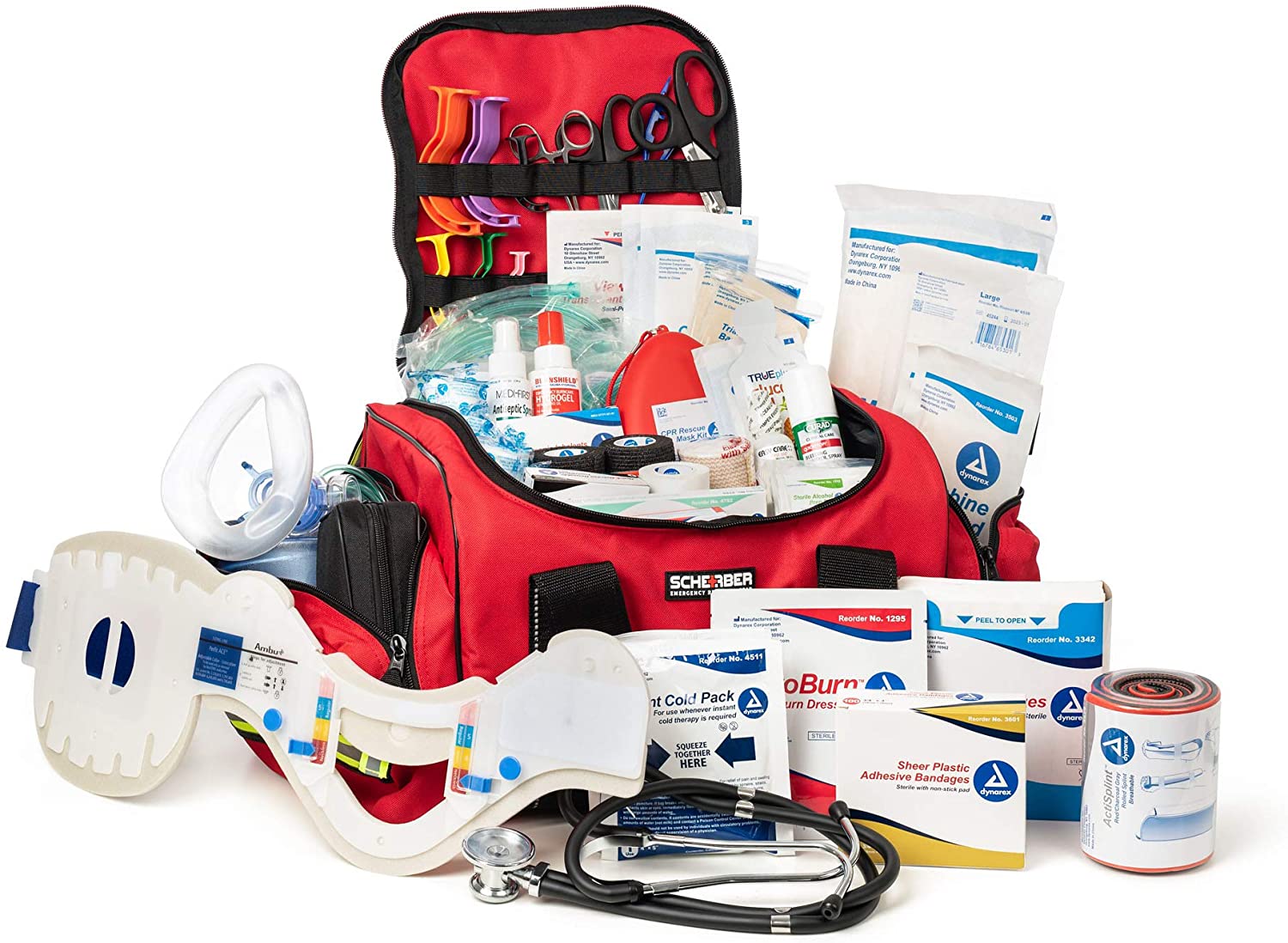 Scherber Intermediate First Responder Trauma Kit - Fully Stocked