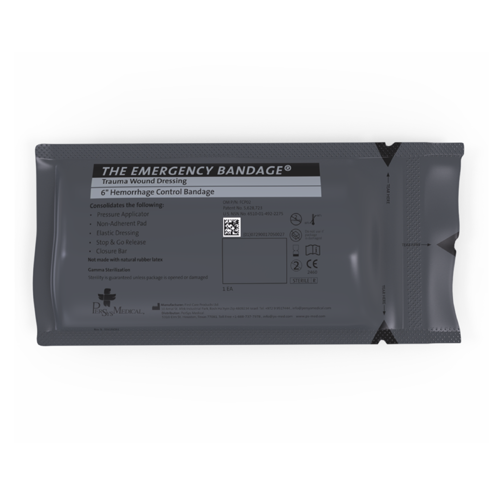 6″ Emergency Israeli Bandage