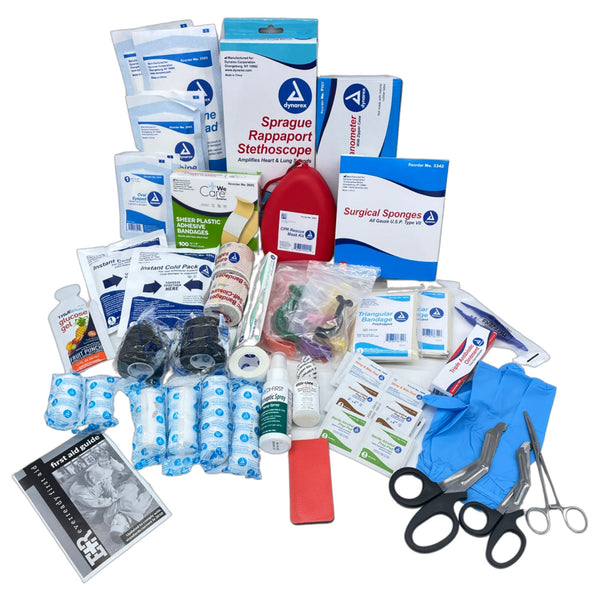 Scherber First Responder EMT/EMS - Trauma Essentials+ Refill Kit Scherber