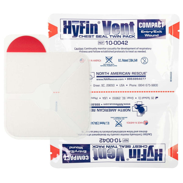 HyFin Vent Compact Chest Seal Twin Pack NAR