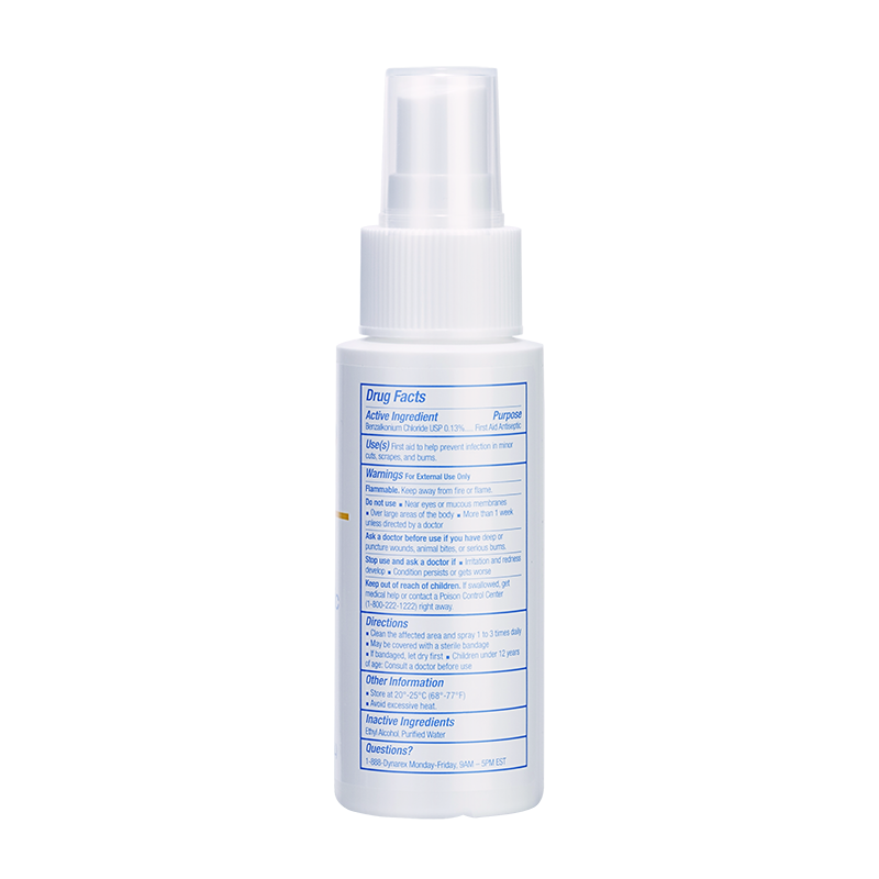 Antiseptic First Aid Spray 2oz Dynarex