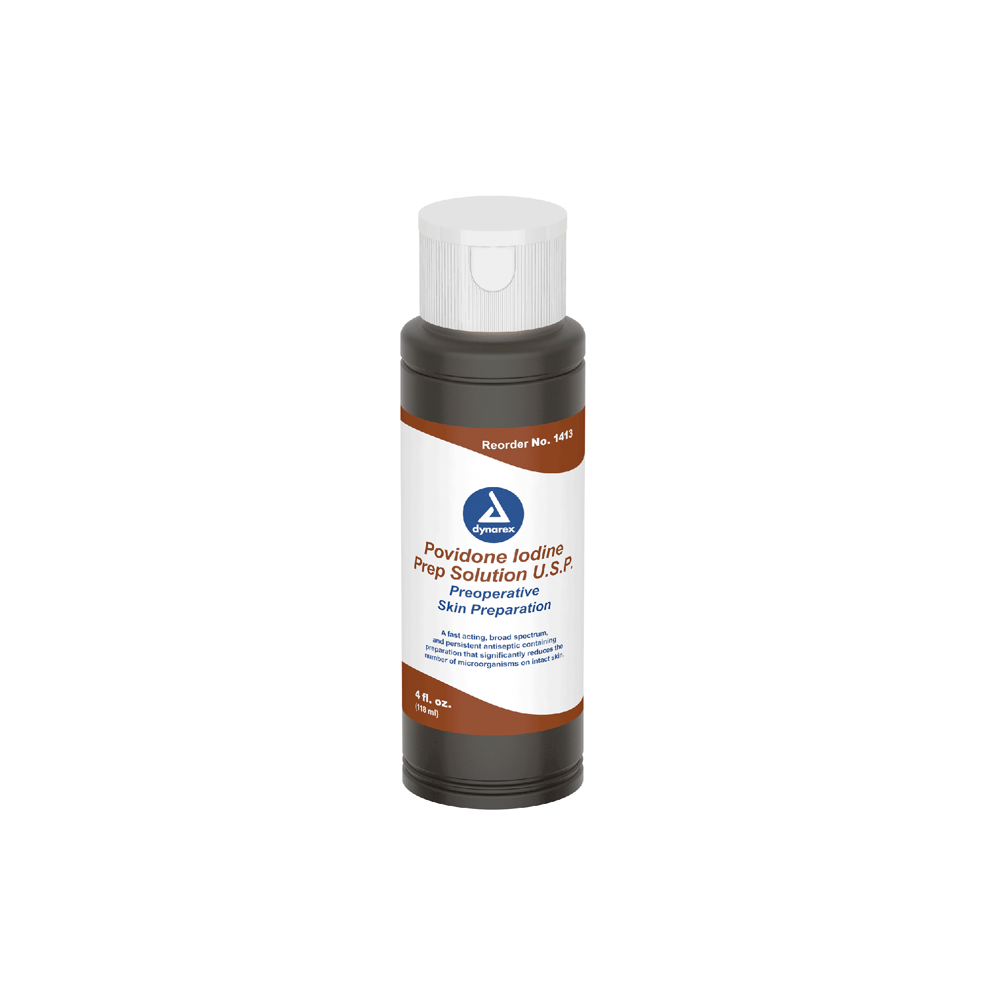 Povidone Iodine Prep Solution - Bottle Dynarex