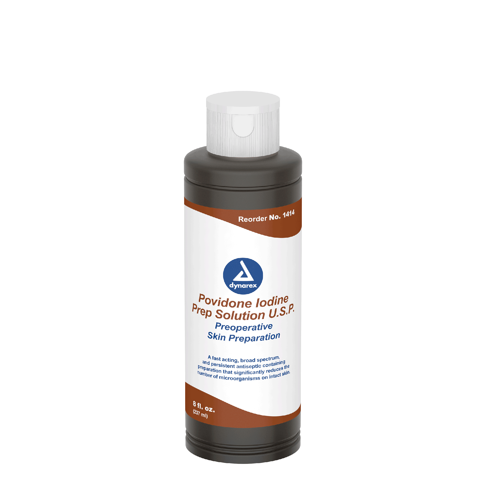 Povidone Iodine Prep Solution - Bottle Dynarex