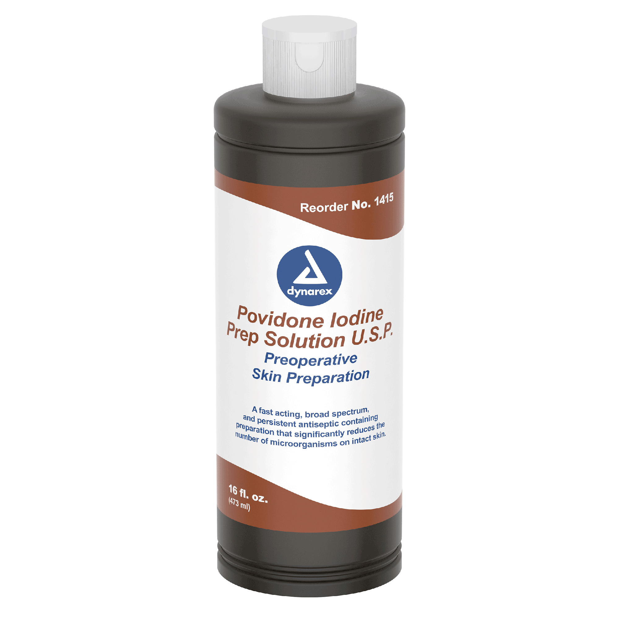 Povidone Iodine Prep Solution - Bottle Dynarex