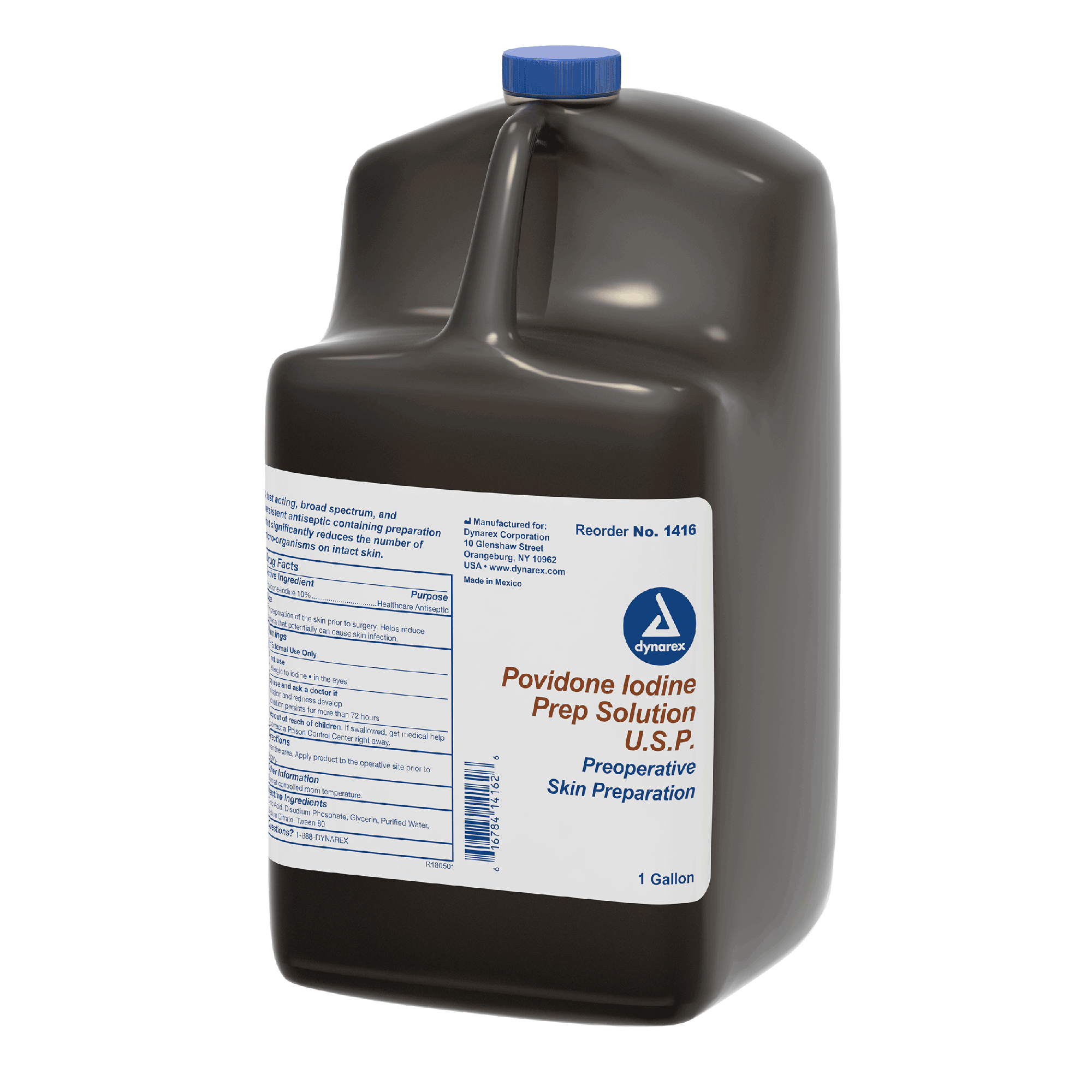 Povidone Iodine Prep Solution - Bottle Dynarex
