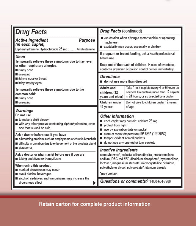 Diphen Allergy Caplets Medique
