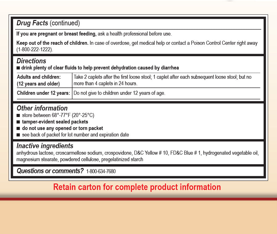 Diamode Diarrhea Relief Tablets Medique