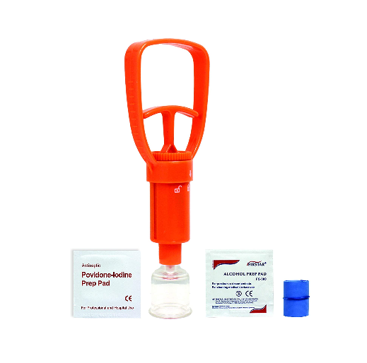 First Aid Snake Bite Venom Extractor Kit Dixie EMS