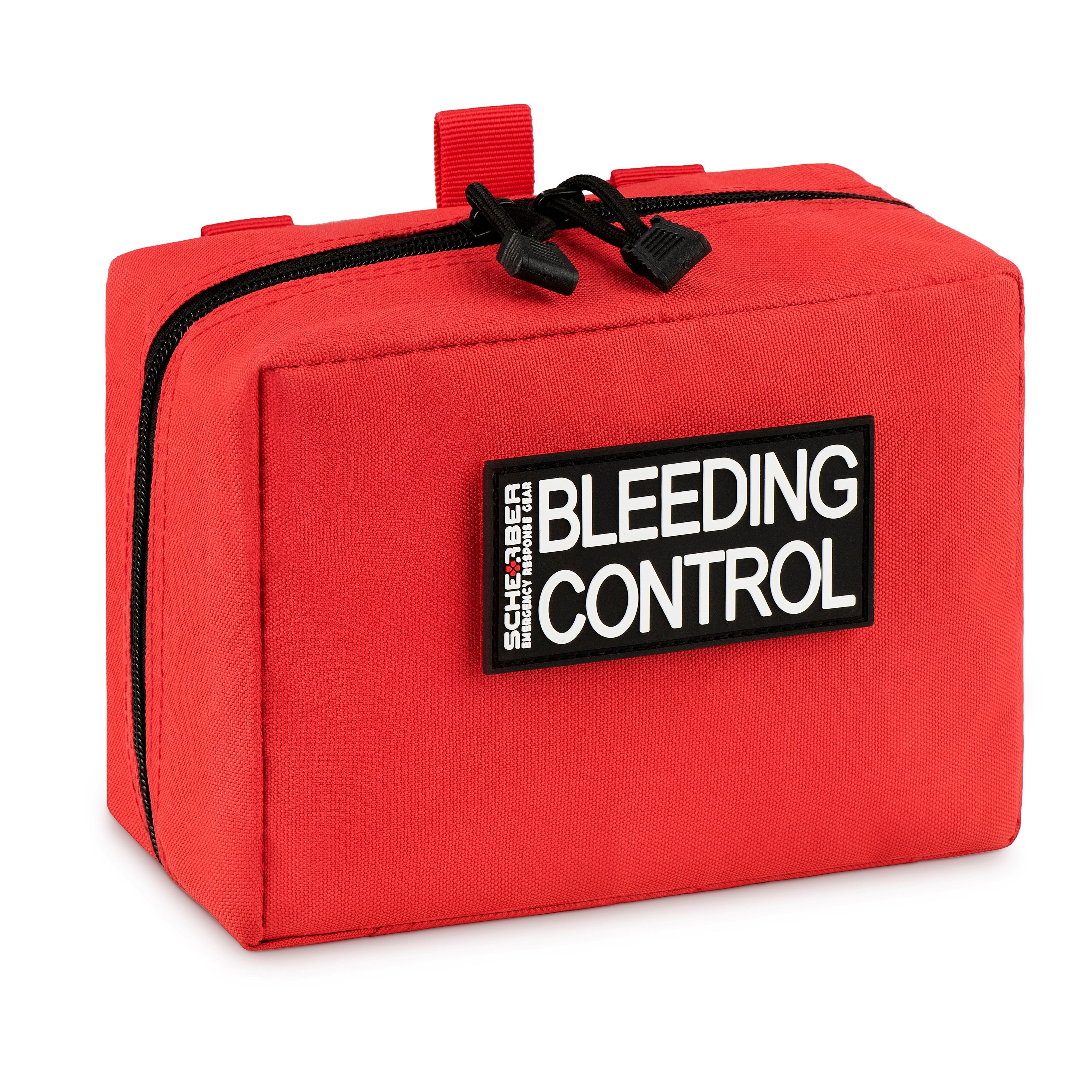 Scherber Premium First Responder Trauma Kit W/Bleeding Control - Fully  Stocked