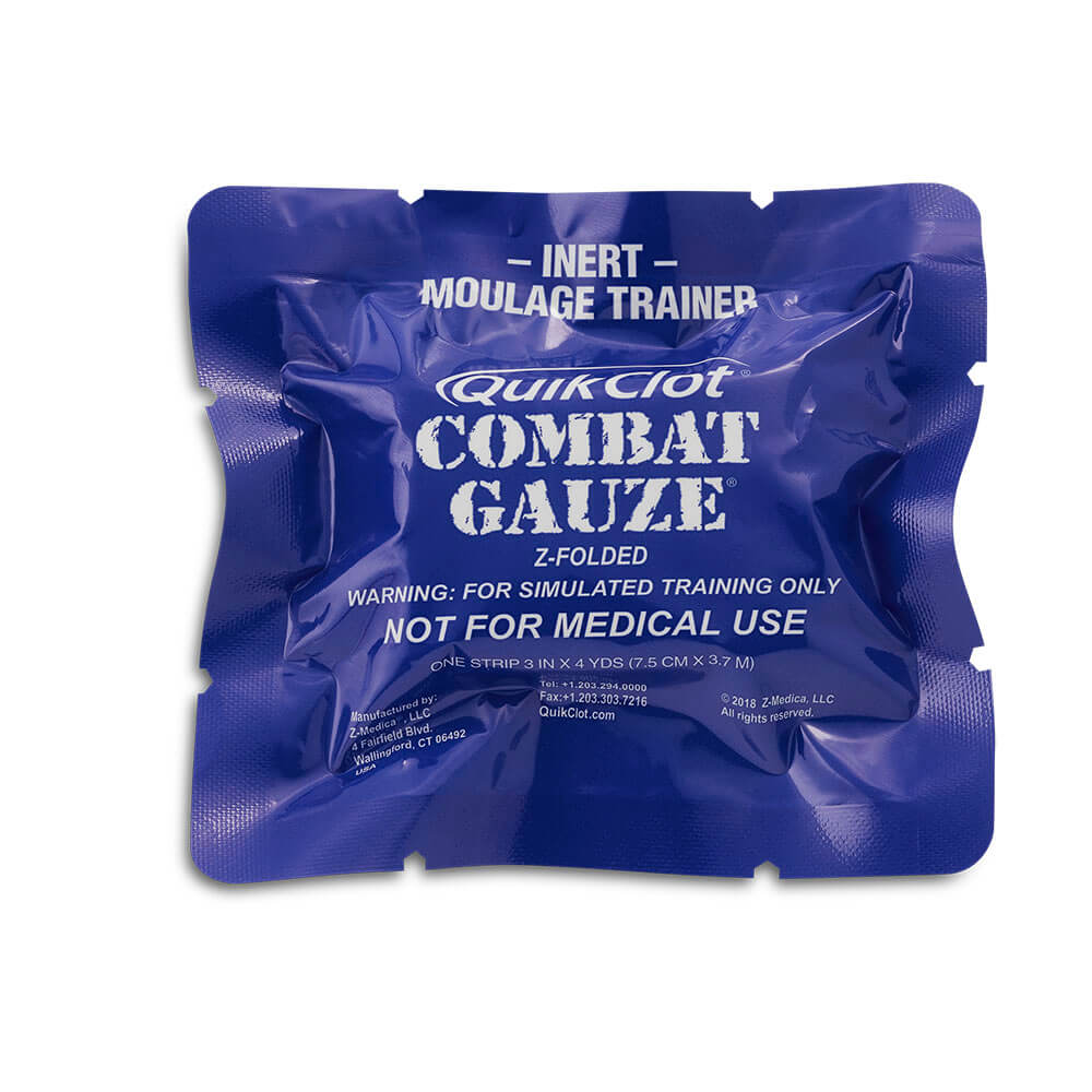 QuikClot Combat Gauze Moulage Trainer #273 QuikClot