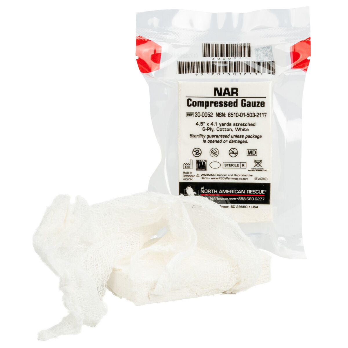 NAR Compressed Gauze 4.5 in. x 4.1 yd