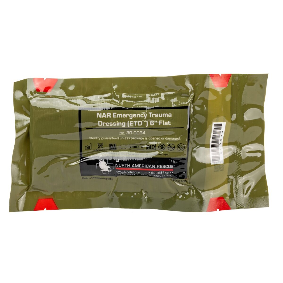 Flat Emergency Trauma Dressing (ETD) NAR