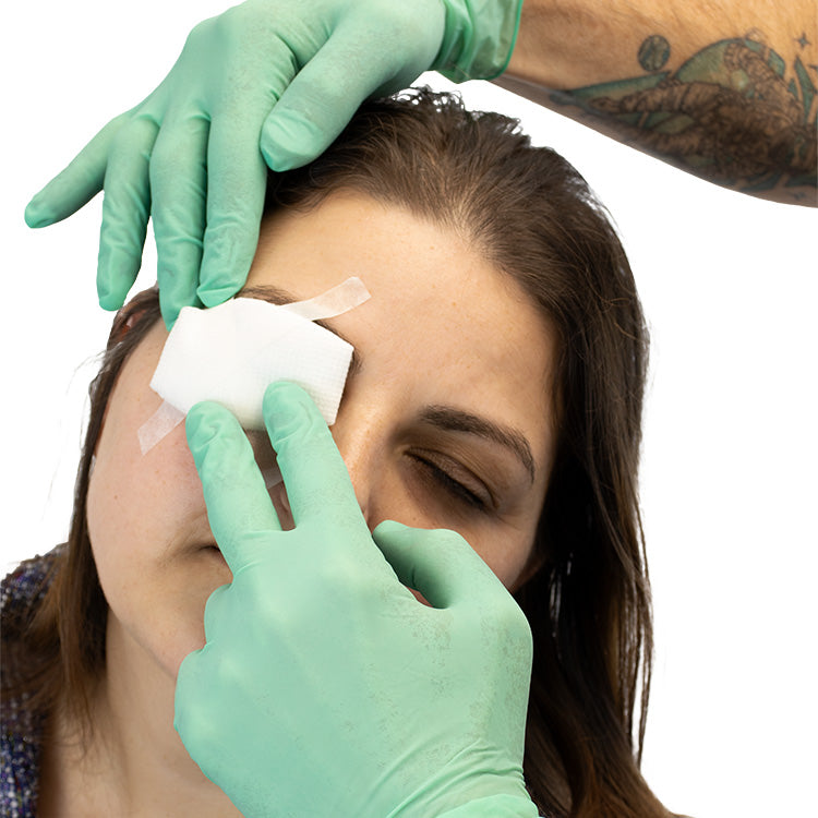 Oval Eye Pads - Sterile, 2 5/8" x 1 5/8" Dynarex