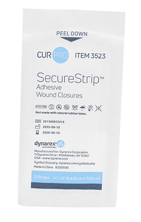 SecureStrip Adhesive Wound Closures - Sterile Dynarex