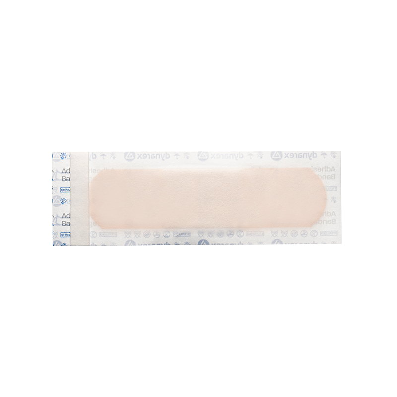 Sheer Plastic Adhesive Bandages - Sterile, 3/4" x 3" Dynarex