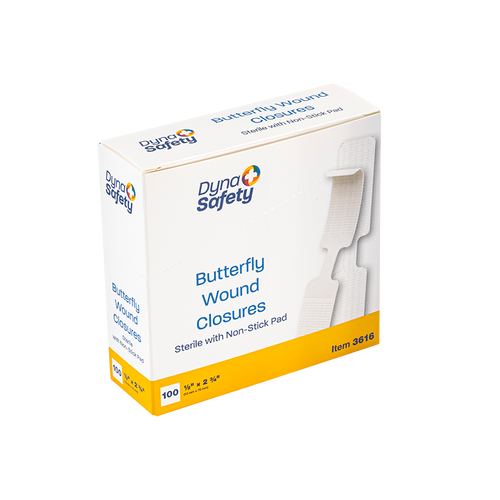 Butterfly Wound Closure - Sterile Dynarex
