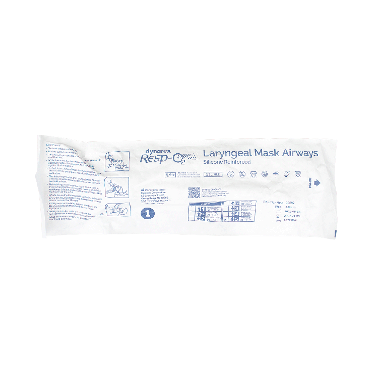 Resp-O2™ Laryngeal Mask Airways (LMA) - Silicone Reinforced Dynarex
