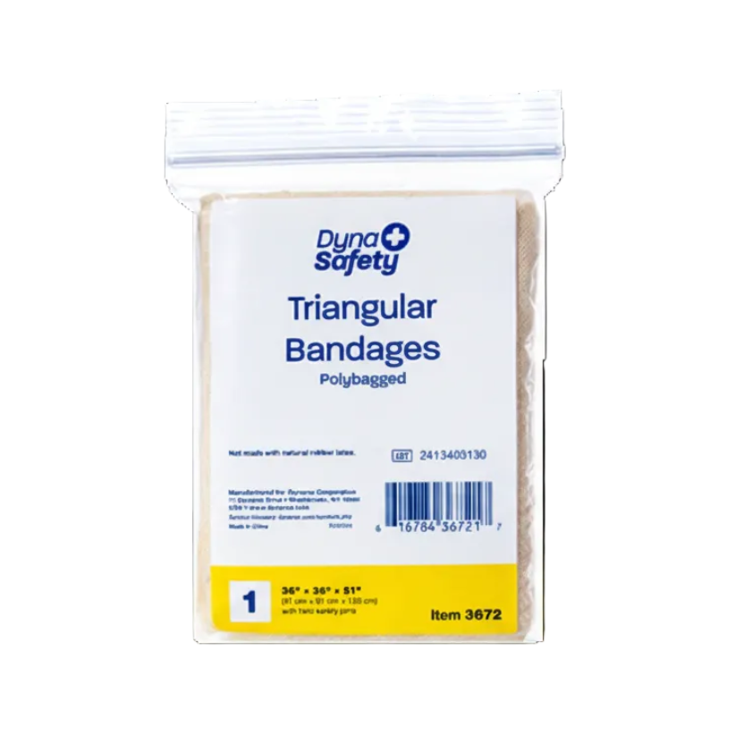 Triangular Bandages, 36" x 36" x 51" Dynarex