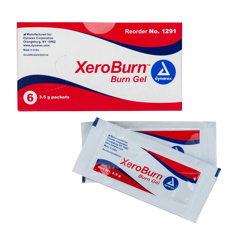 XeroBurn Burn Gel 3.5g Packet Dynarex