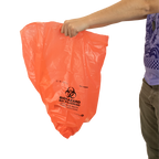 Biohazard Bags with Ties, 24" x 25.6" Dynarex