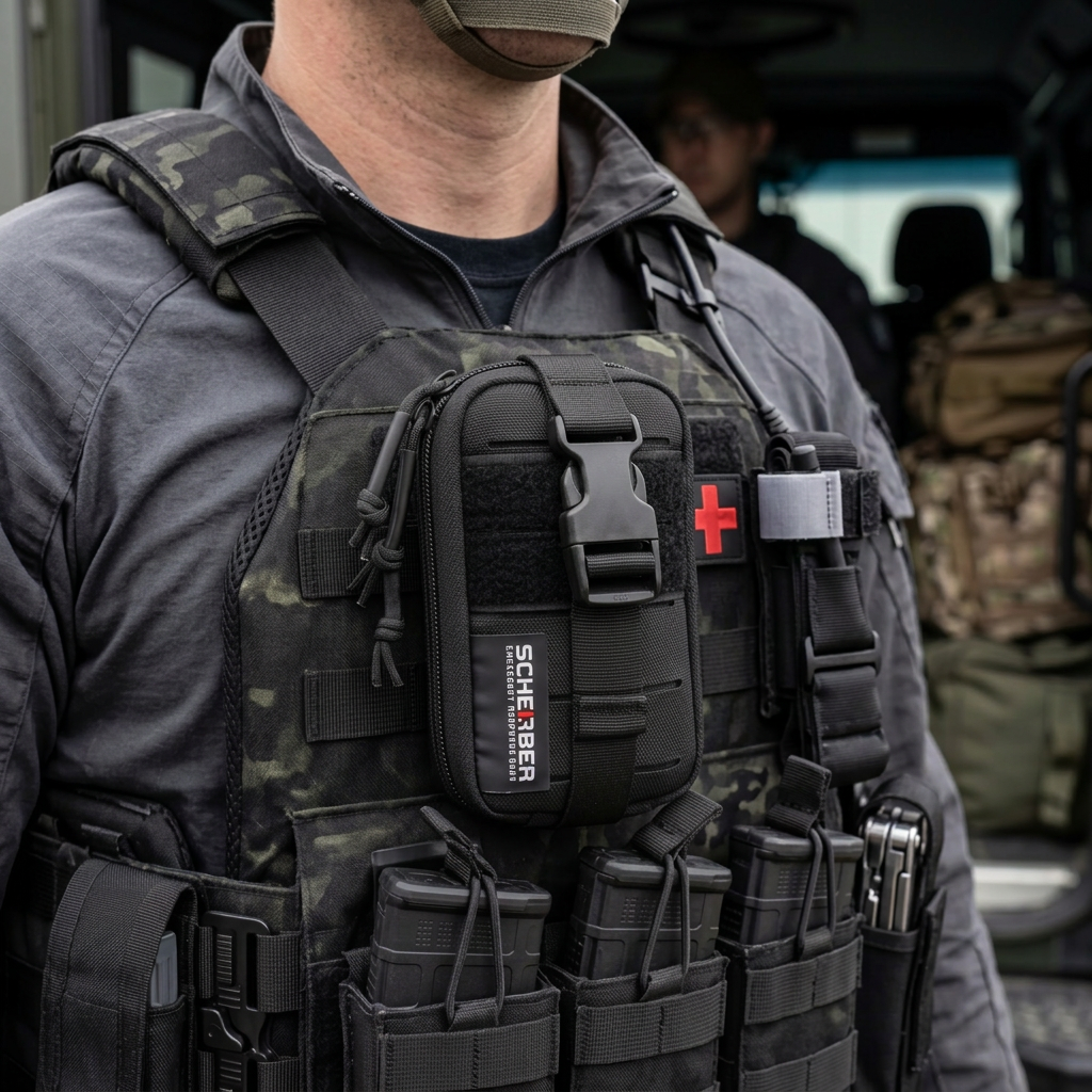 Scherber Ultra-Compact Micro IFAK MOLLE Pouch Scherber