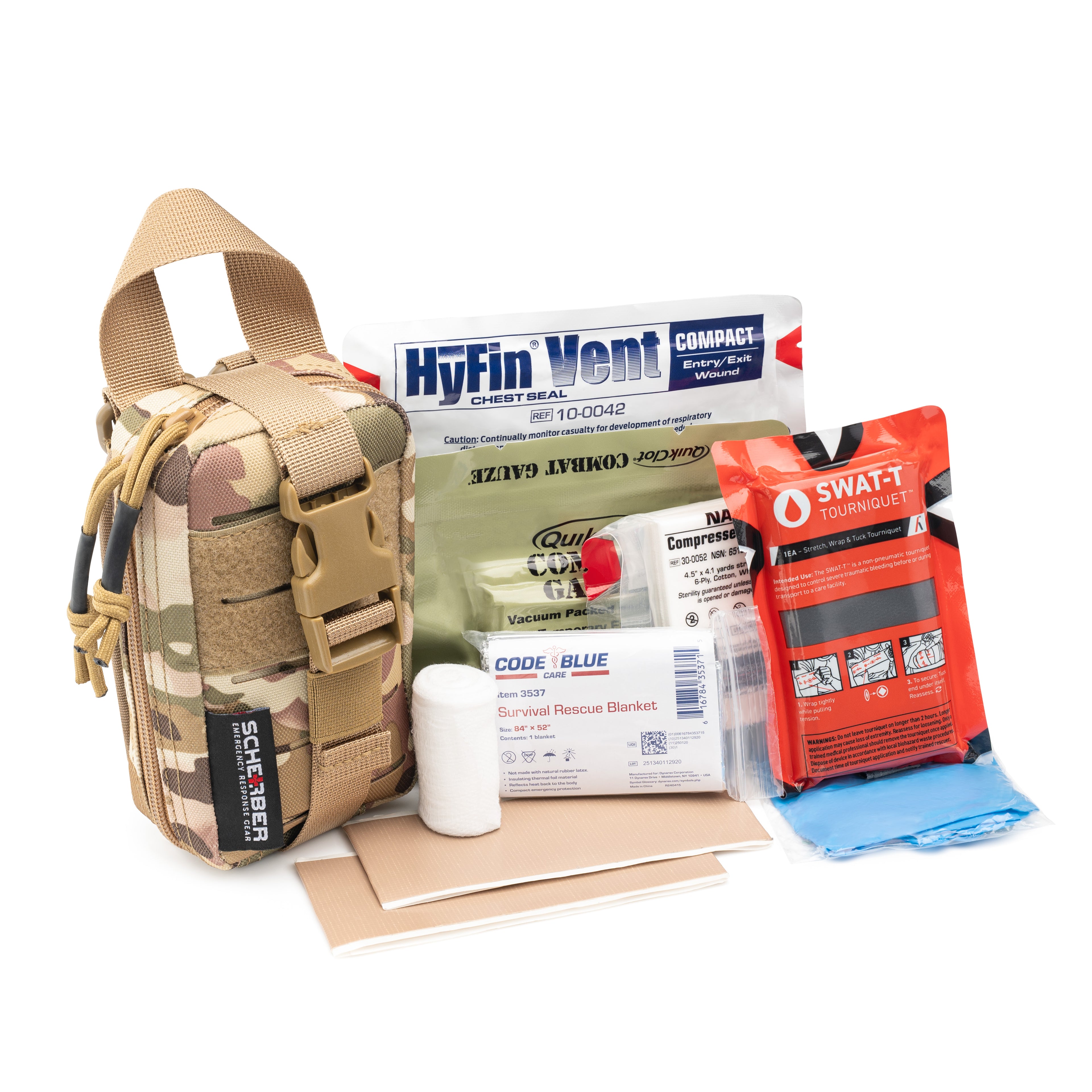 Scherber Ultra-Compact Micro IFAK Kit - Advanced Scherber