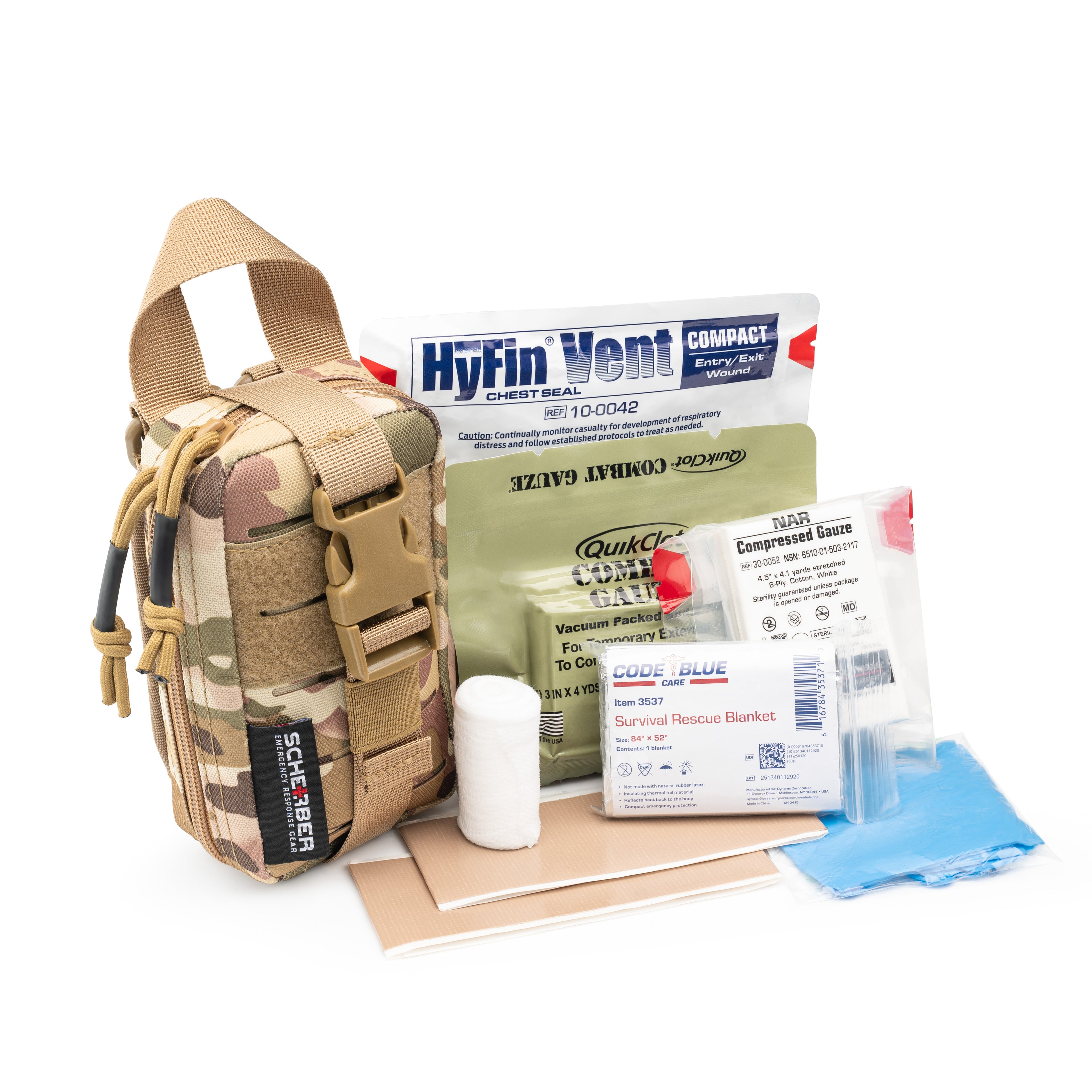 Scherber Ultra-Compact Micro IFAK Kit - Intermediate Scherber