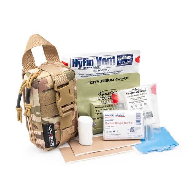 Scherber Ultra-Compact Micro IFAK Kit - Intermediate Scherber