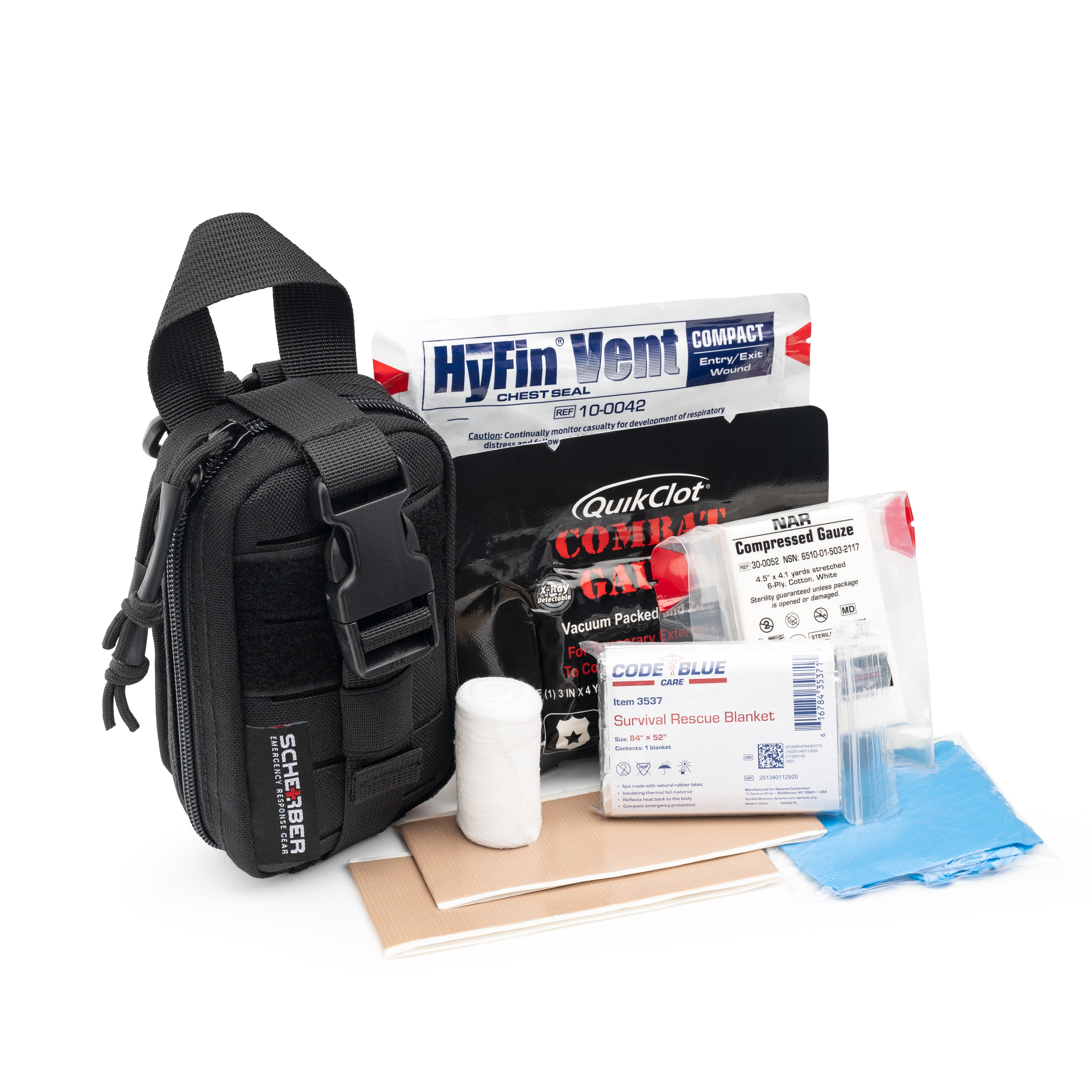 Scherber Ultra-Compact Micro IFAK Kit - Intermediate Scherber