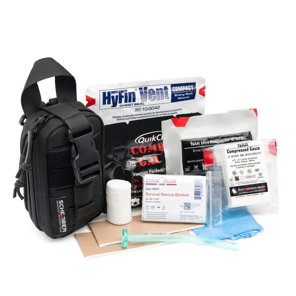 Scherber Ultra-Compact Micro IFAK Kit - Advanced+ Scherber