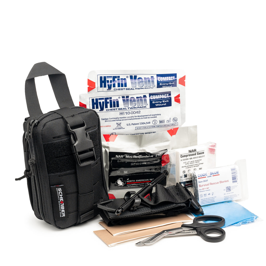 Scherber Compact Mini IFAK Kit - Basic+ Scherber