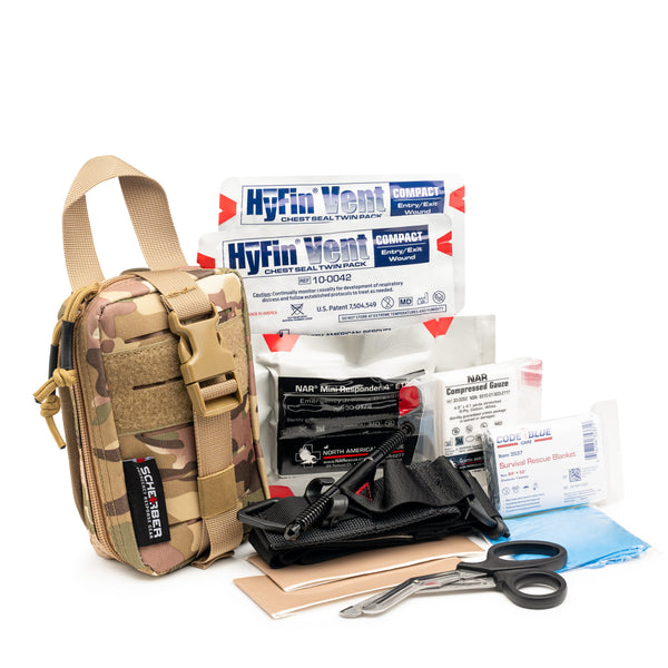 Scherber Compact Mini IFAK Kit - Basic+ Scherber