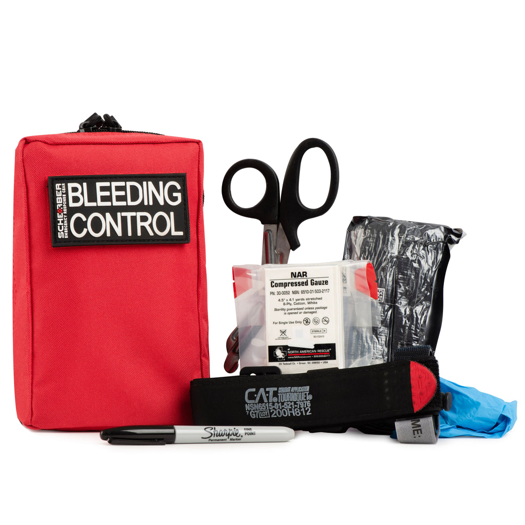 Scherber Public Access Bleeding Control Kit | Trauma Equipment, First Aid Supplies | Basic Scherber
