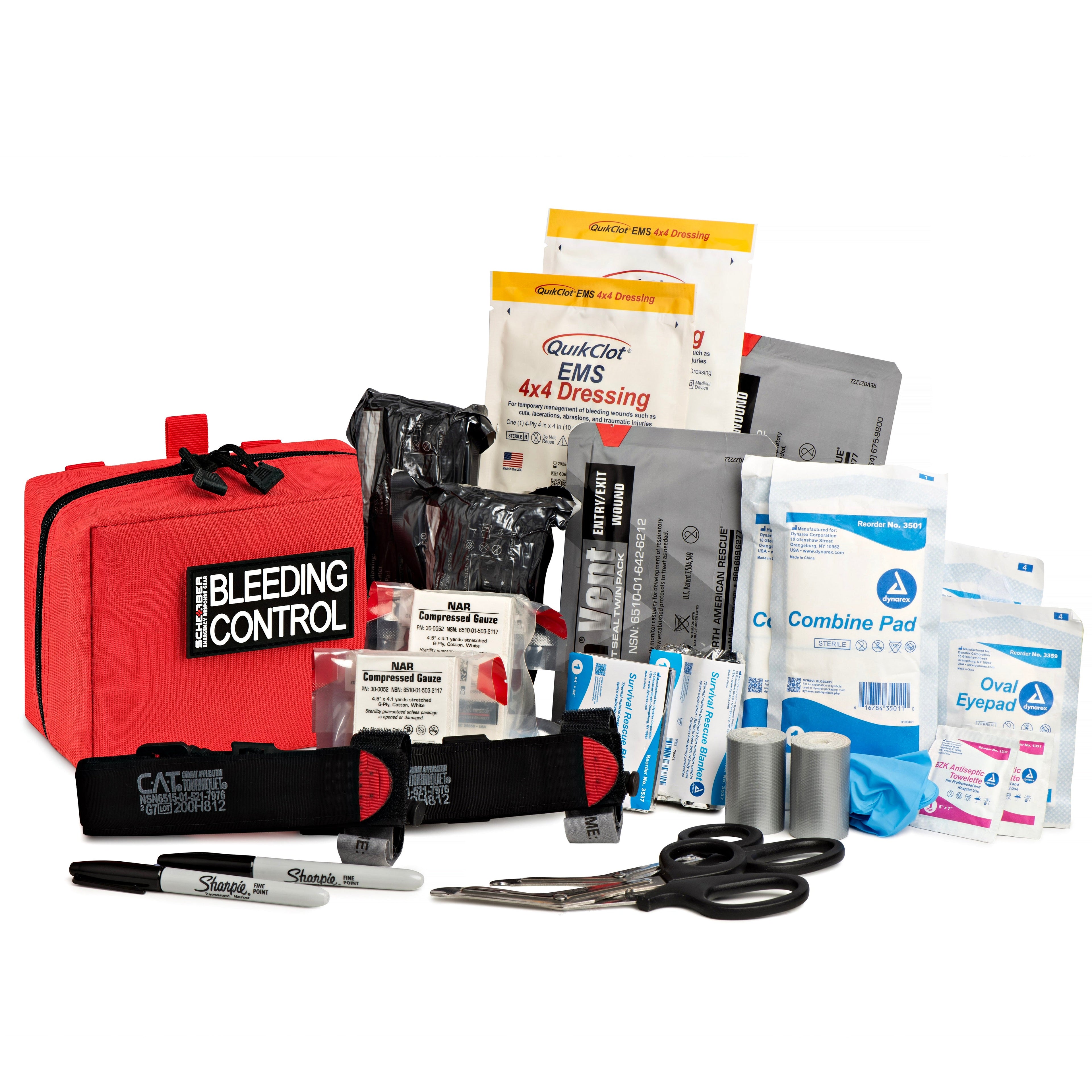 Scherber Public Access Bleeding Control Kit | Trauma Equipment, First Aid Supplies | Advanced Scherber
