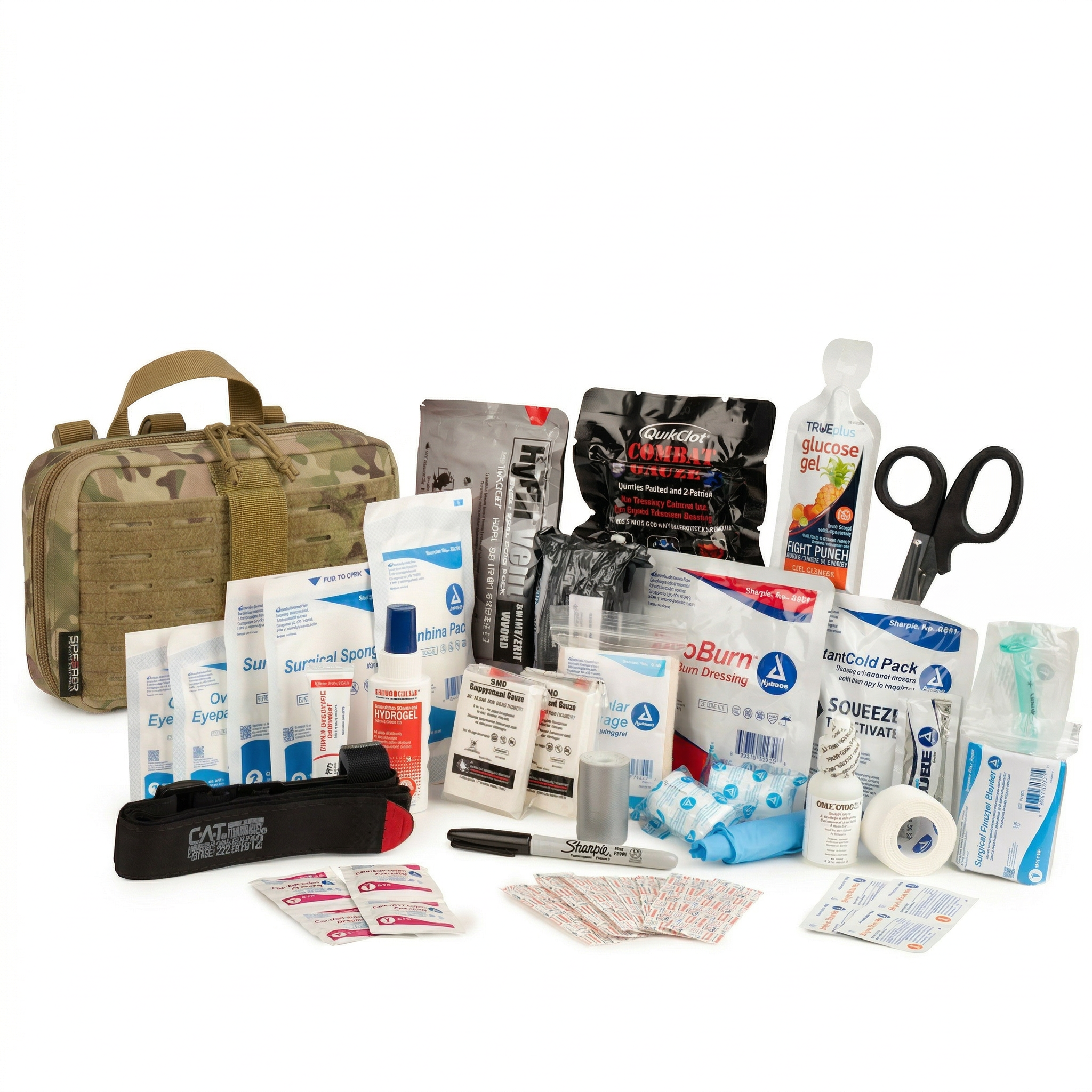 Scherber Vehicle IFAK Emergency Trauma Kit | 95+ Medical Supplies | Ultimate Scherber
