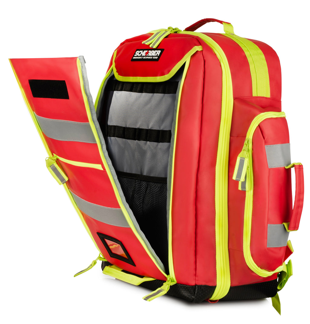 First Responder O2 Kit Scherber Ultimate First Responder Trauma Kit O2 Backpack - Fully Stock