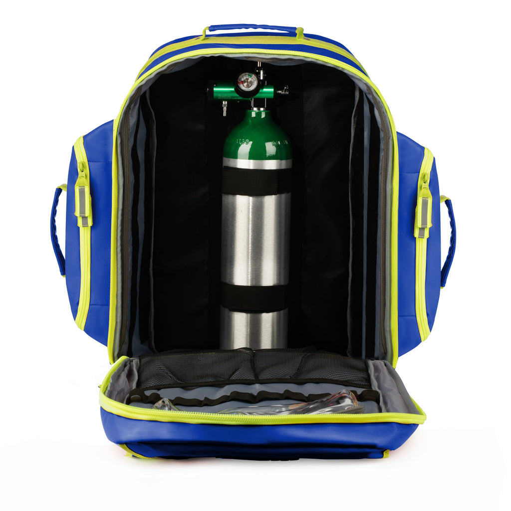 First Responder O2 Kit Scherber Ultimate First Responder Trauma O2 Kit Backpack W/Bleeding Co