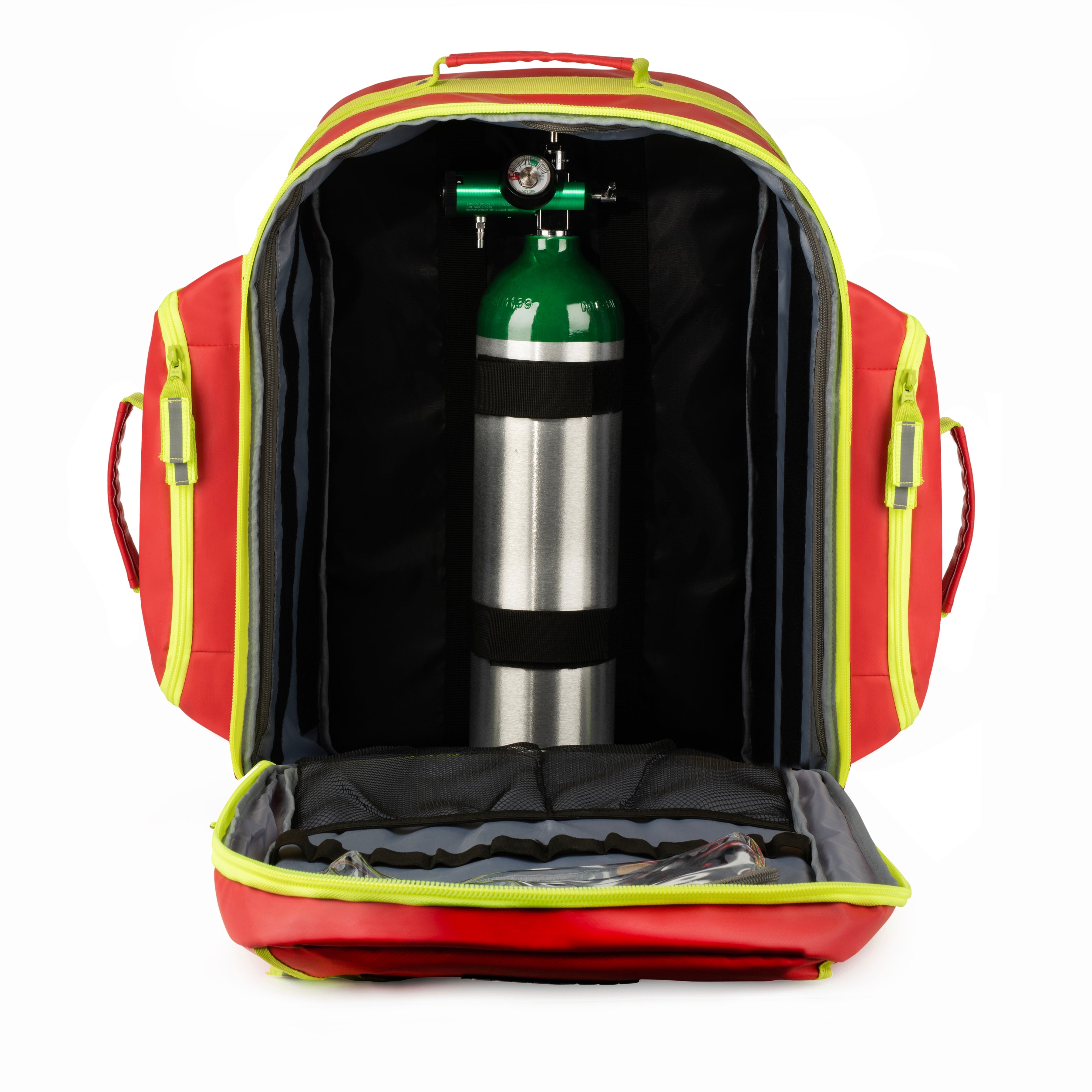 Scherber Ultimate First Responder Trauma O2 Backpack W/Bleeding Control - Fully Stocked