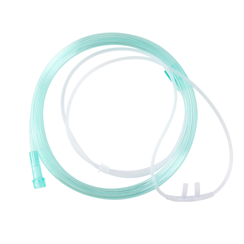 Nasal Oxygen Cannula Standard Tip w/ 7' (2.1 m) Crush Resist, Standard Connector Dynarex