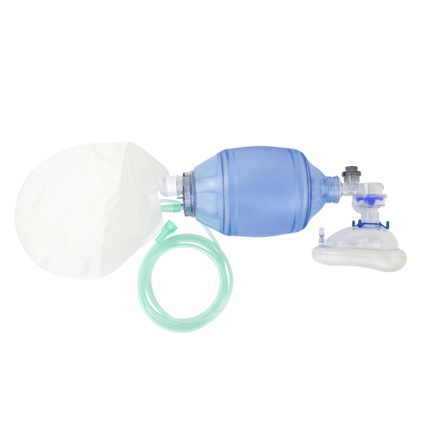 Manual Pulmonary Resuscitator (MPR), Mask Reservoir Bag, Ox, Adult Dynarex