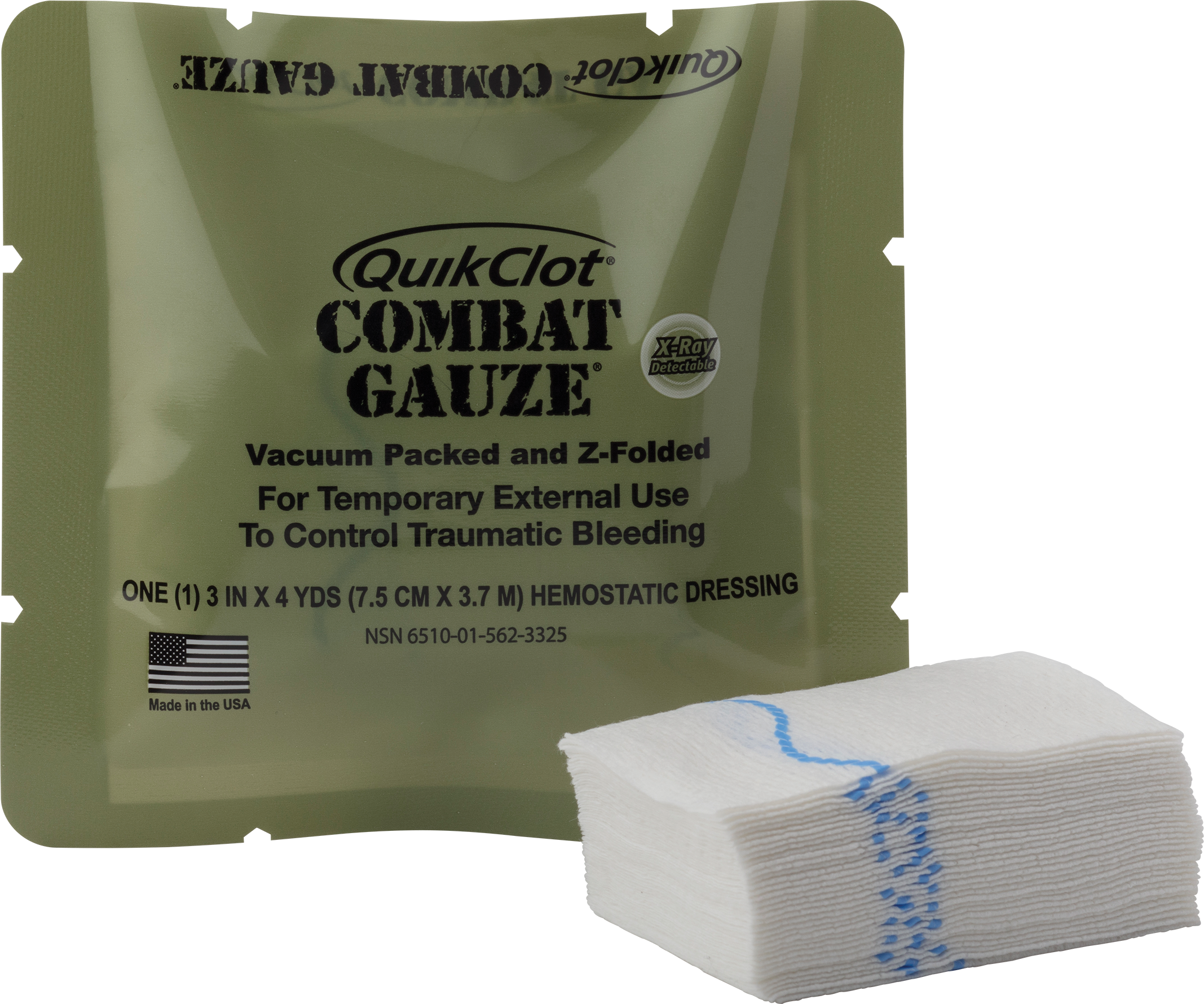 QuikClot Combat Gauze QuikClot