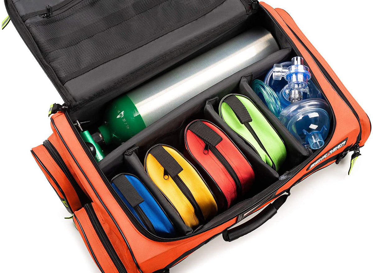 Emr O2 Tank Scherber First Responder O2 Bag | Ultimate Professional EMT/EMS Trauma