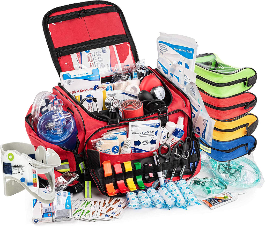 Scherber Premium First Responder Trauma Kit - Fully Stocked Scherber