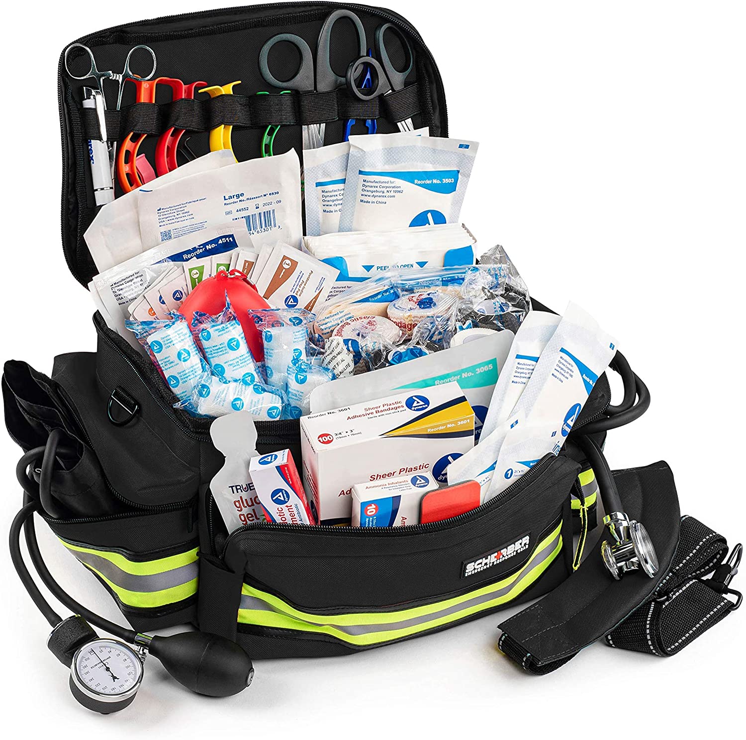  EMS XTRM Quick Response EMT Tactical Medical Tool Kit -  Adjustable Belt Pouch