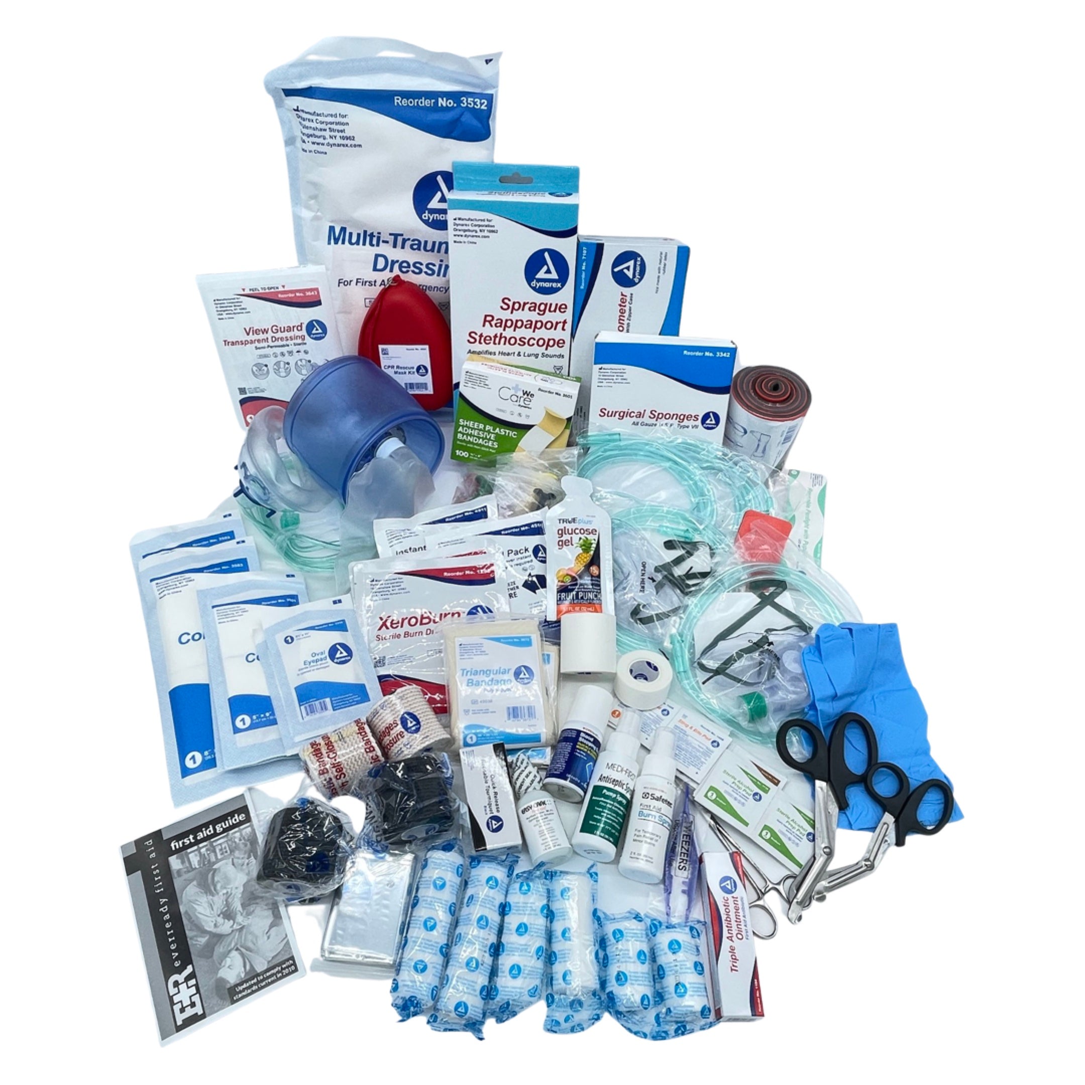 Scherber First Responder EMT/EMS - Trauma Advanced Refill Kit
